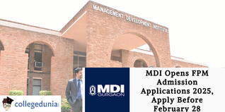 MDI Opens FPM Admission Applications 2025, Apply Before February 28